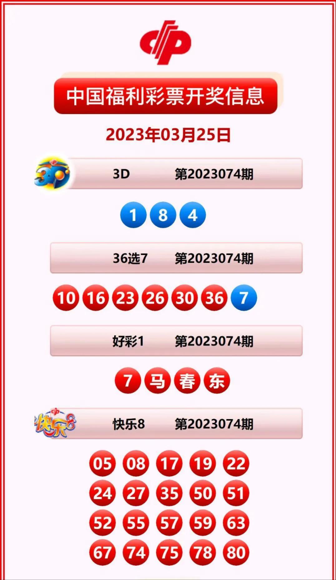体育彩票开奖查询